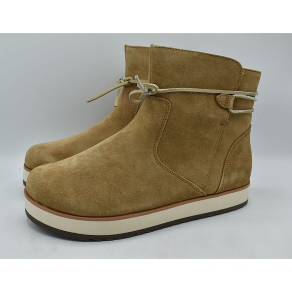 Merrell Women 10.5 Juno Bluff Polar Camel Suede Waterproof Insulated Winter Boot - Picture 1 of 9